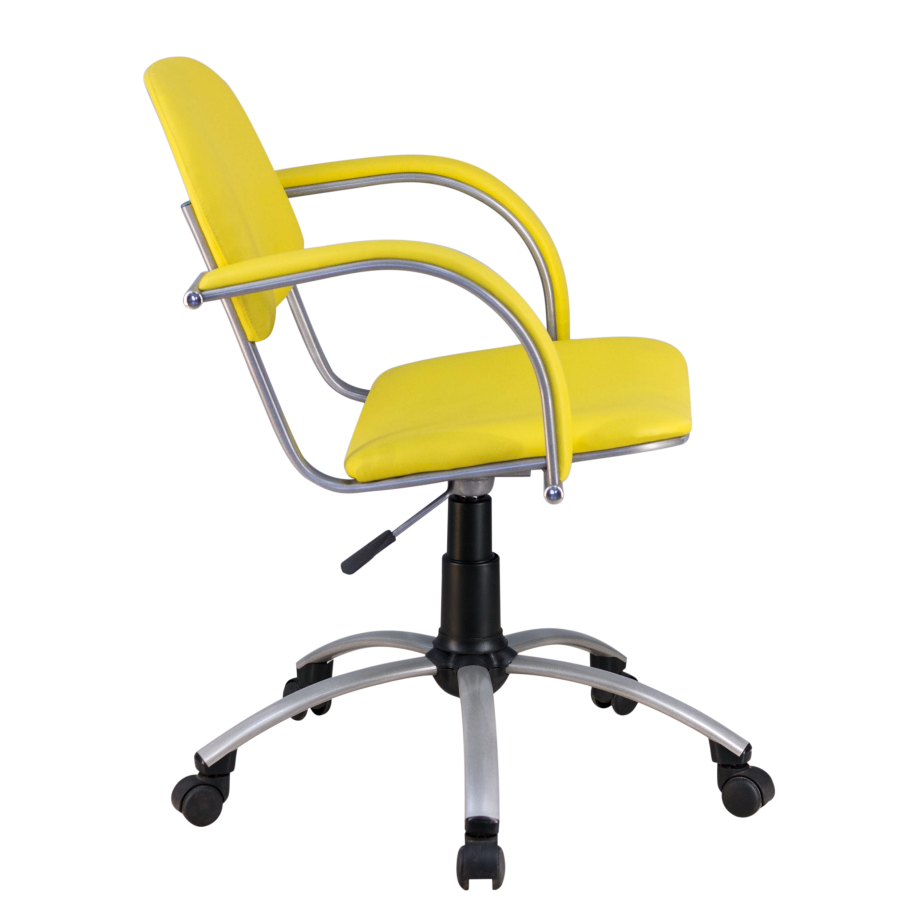 Кресло офисное Дельта желтый