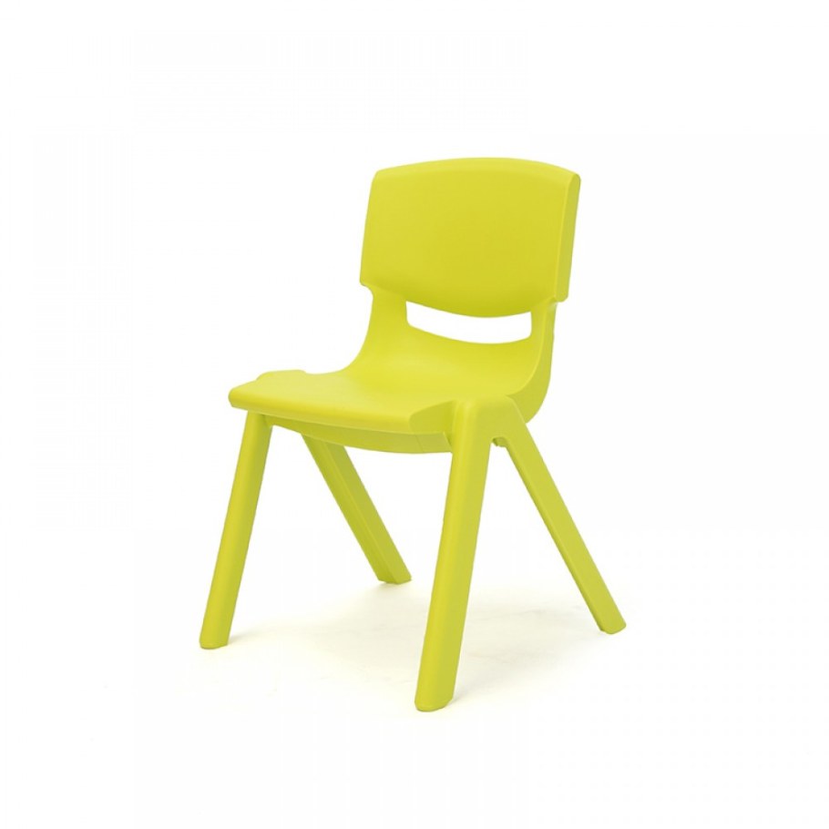 Стульчик пластиковый детский желтый