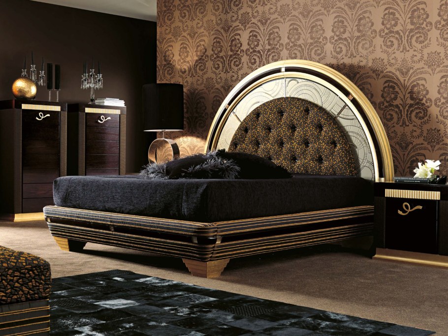 Кровать в стиле ар деко