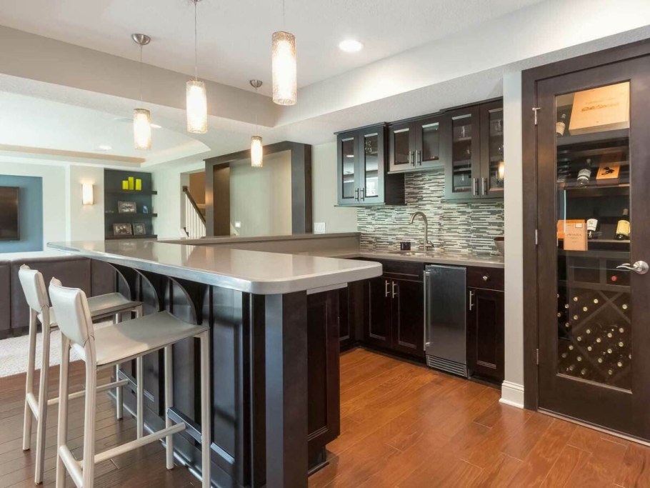 Бар-кухня в частном доме