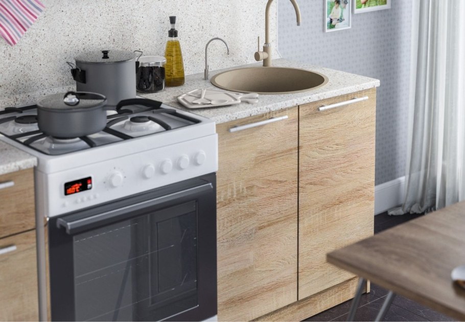 Кухня Ангелина Классик дуб сонома