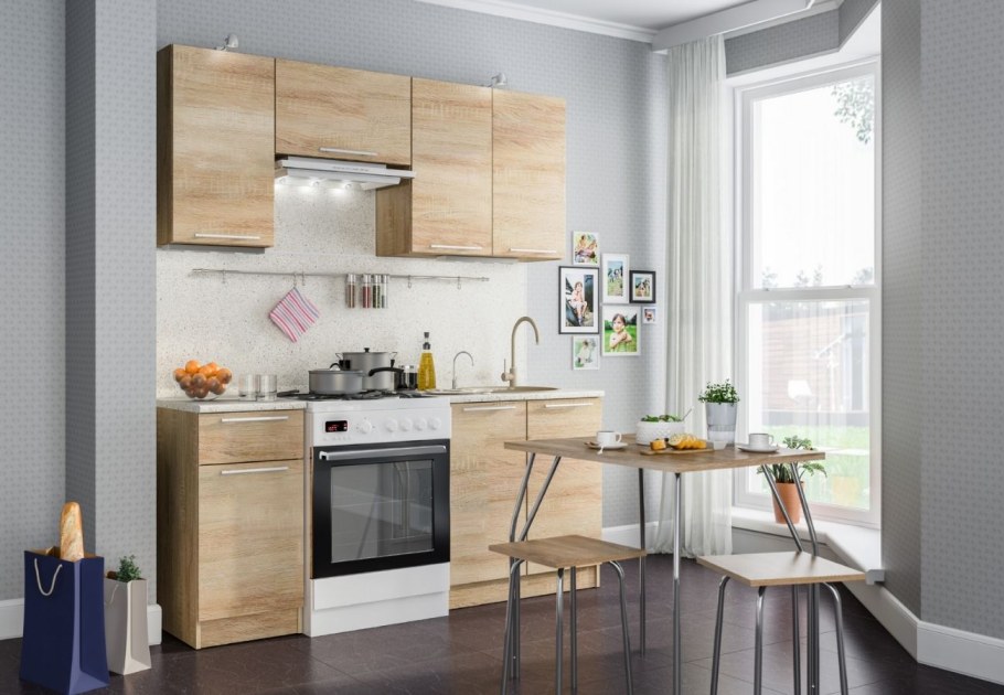 Кухня Ангелина Классик 180 см. (дуб сонома)