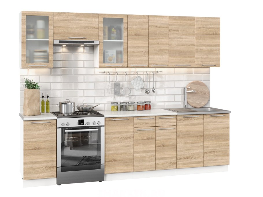 Кухня София олива модульная