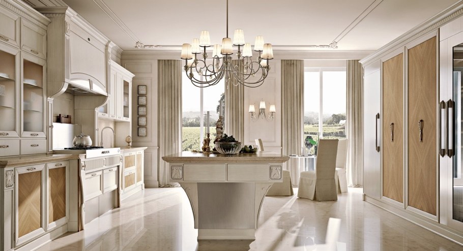 Кухня арт деко Неоклассика Италия