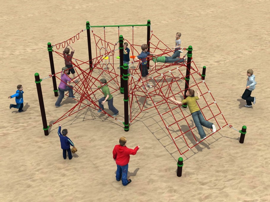 Канатная сетка для NDPP-020 детская уличная площадка