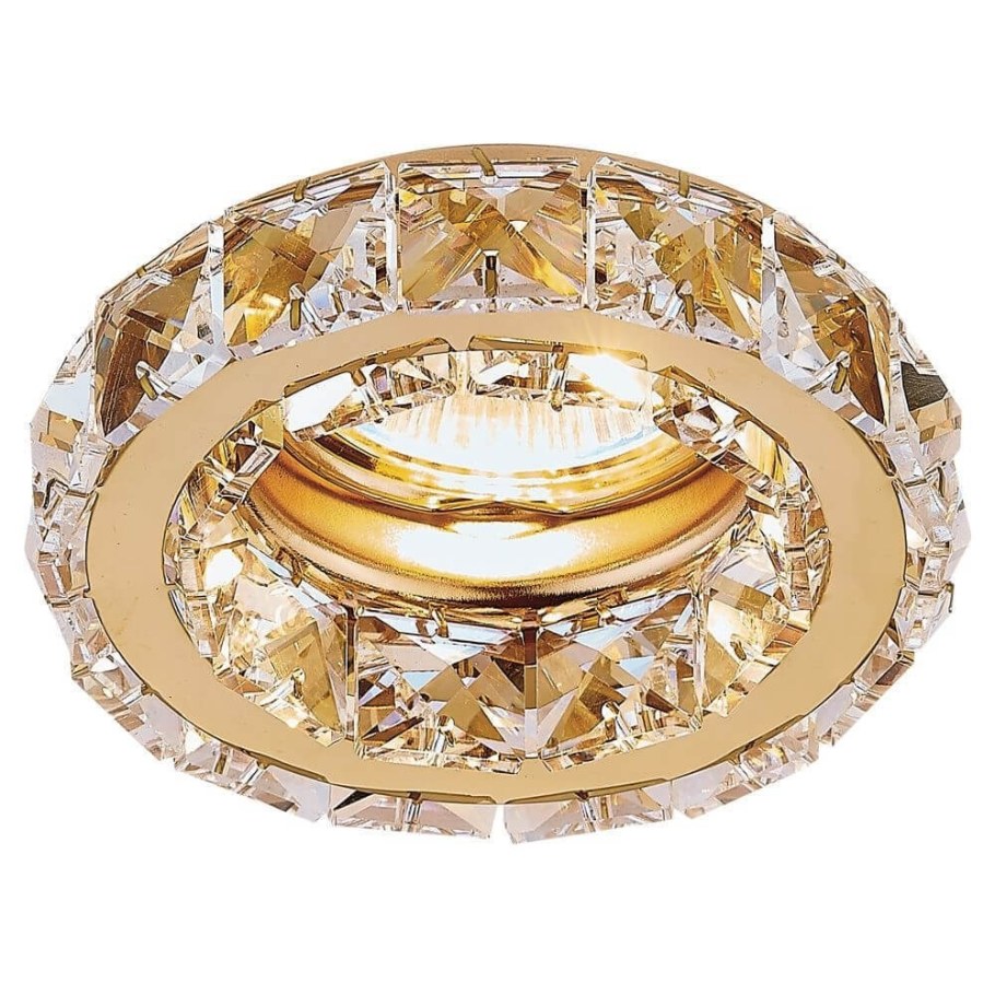 Встраиваемый светильник Ambrella Light k112 CL/G