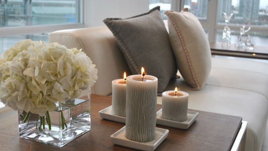 Свечи в интерьере