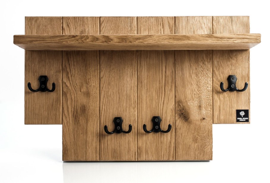 Вешалки в прихожую настенные деревянные