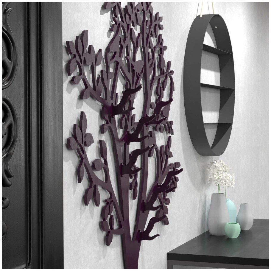 Вешалка настенная в виде дерева