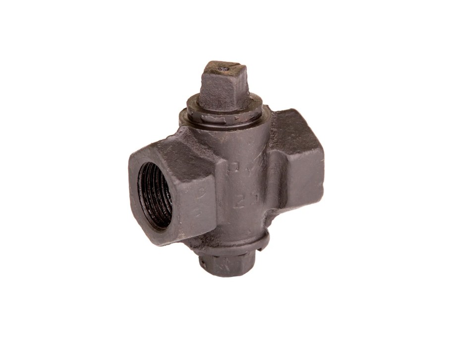 Кран пробковый чугунный на ГАЗ 80 мм