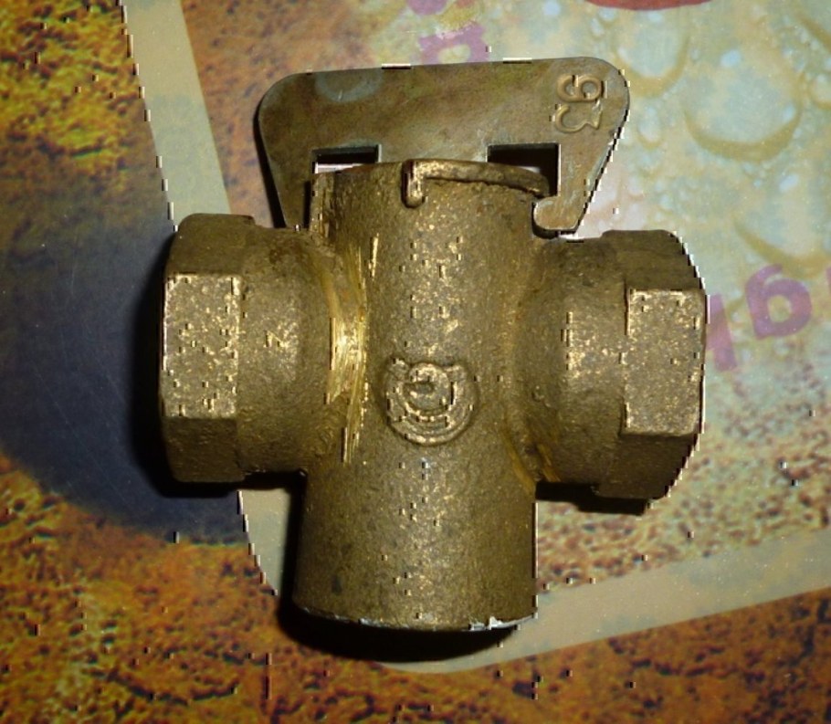 Кран пробковый газовый 65мм САЗ