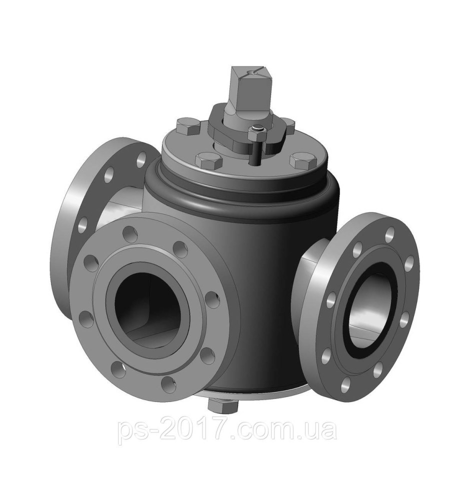 Трёхходовой кран пробковый 20