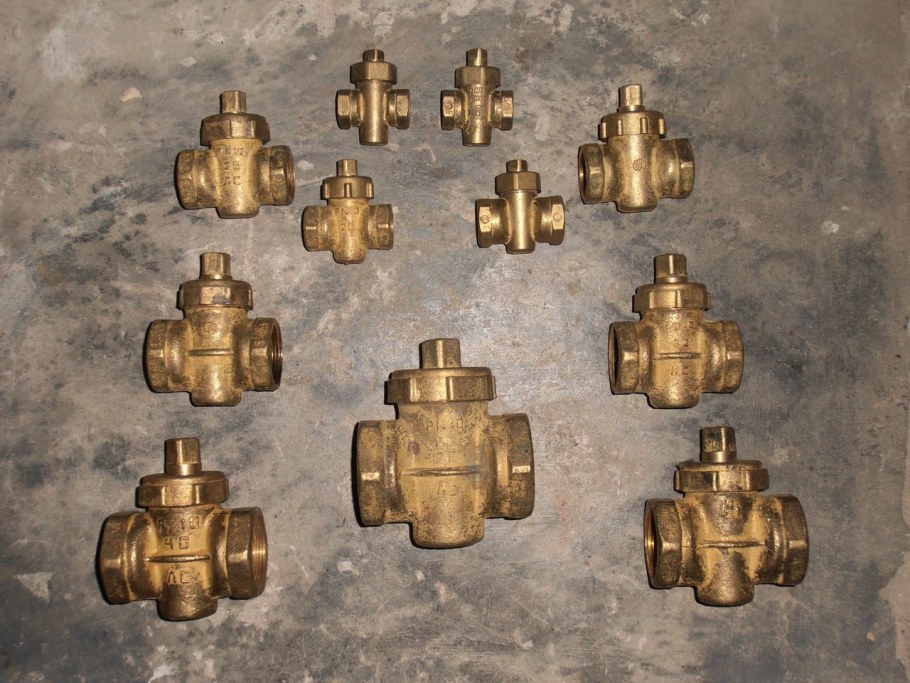 Кран конусный 1151 БК 25