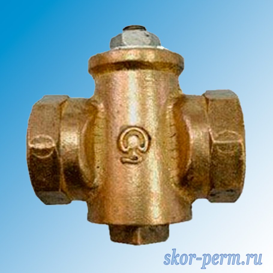 Кран конусный латунный ГАЗ 11б39бк