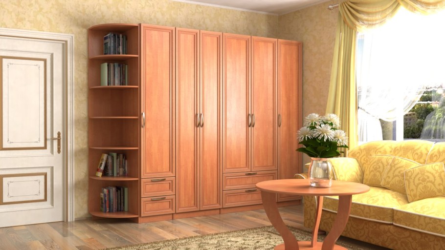 Шкаф бельевой шо-600.5-МДФ