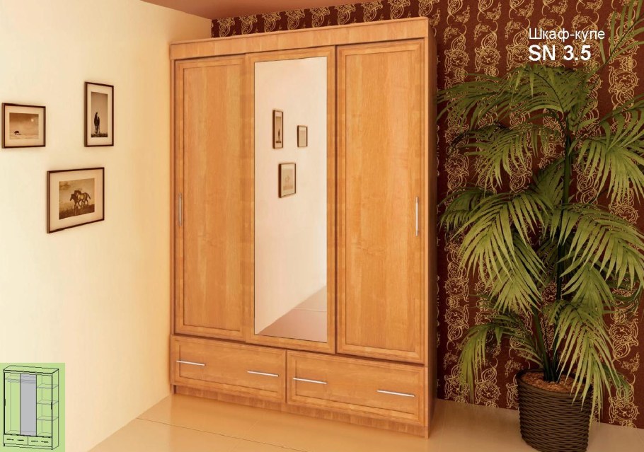 Шкафы коридор ольха