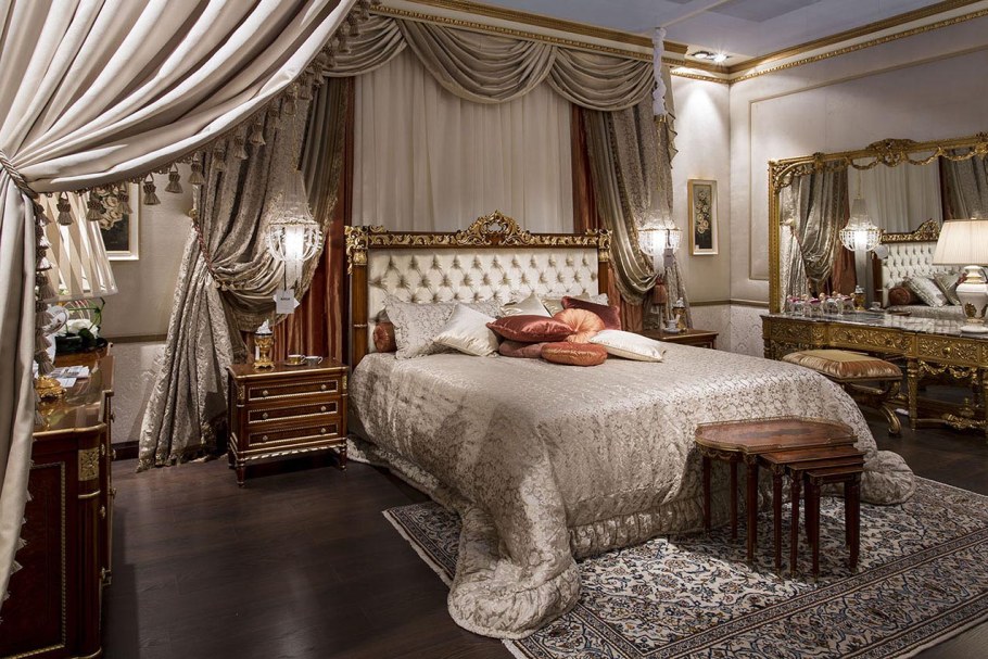 Интерьеры спален в итальянском стиле