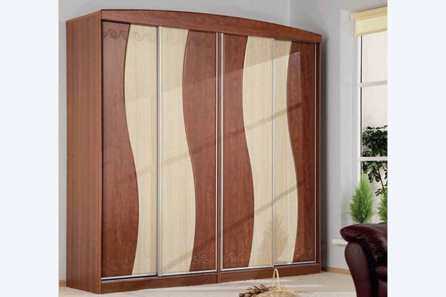 Шкаф двухцветный