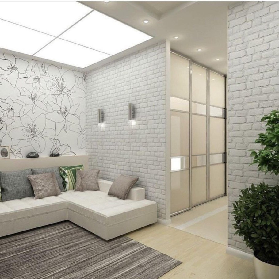 Дизайн однокомнатной квартиры 45кв