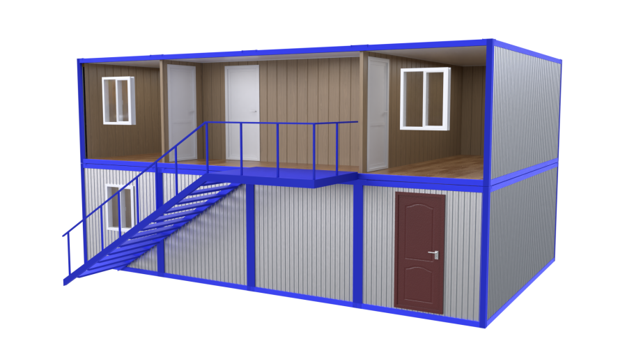 Модульные здания из блок контейнеров ДИАКОМ