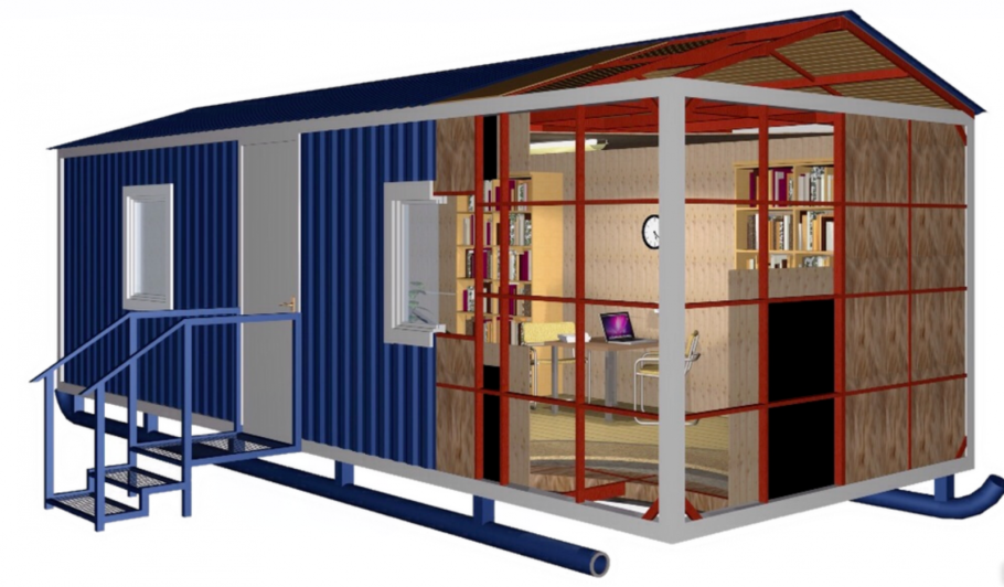 Блок-контейнер "БКТ-ку4"