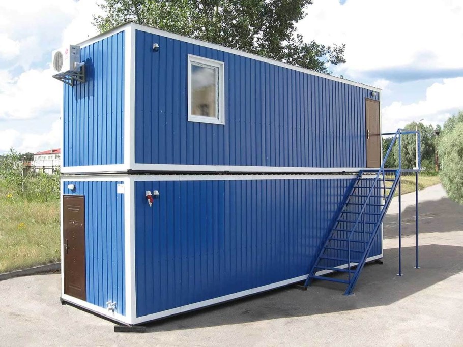 Блок-контейнер модели "Сава" 6х2,4 "бытовой модуль" (6082-ар.ол)