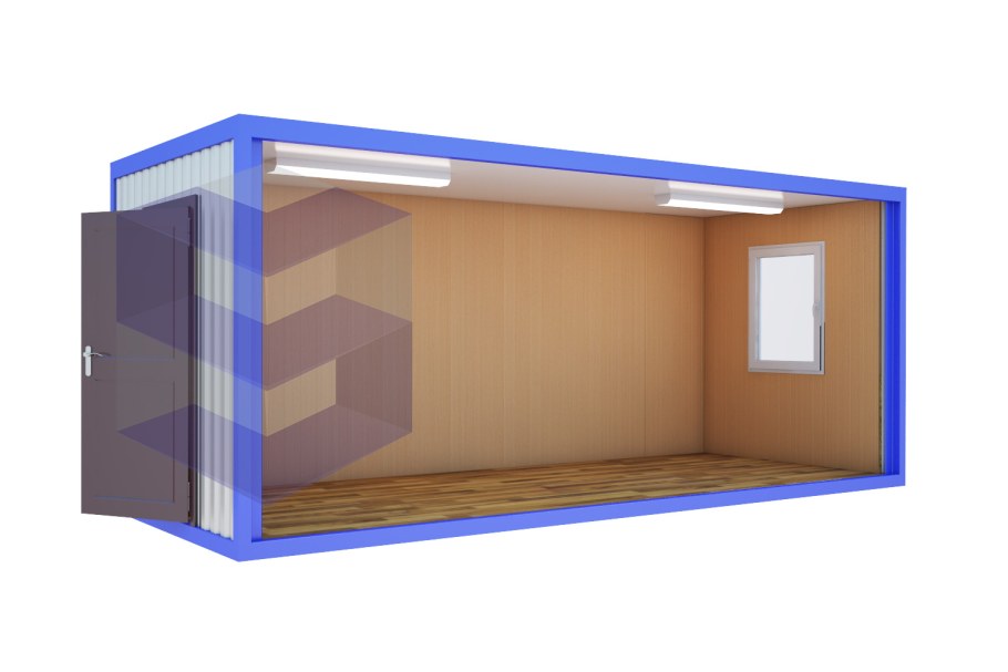 БК-1 6000х2400х2360 блок-контейнер