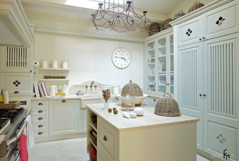 Кухни Прованс дизайн кухни в прованском стиле для маленькой кухни