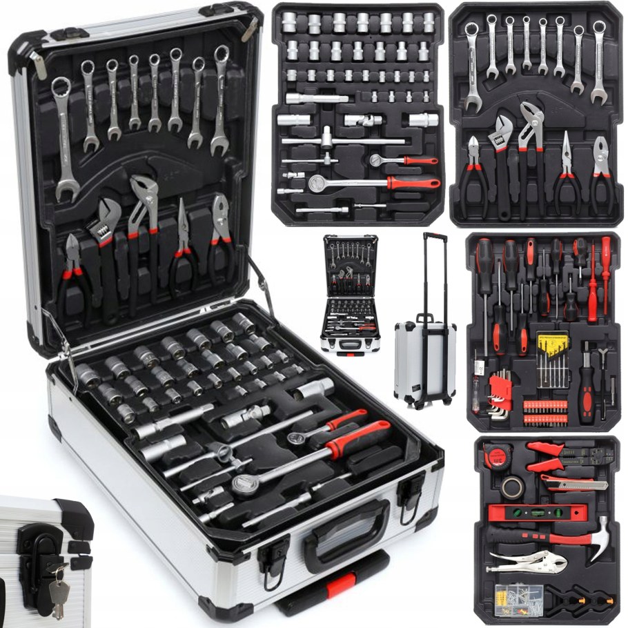 Чемодан инструментов 187 предметов
