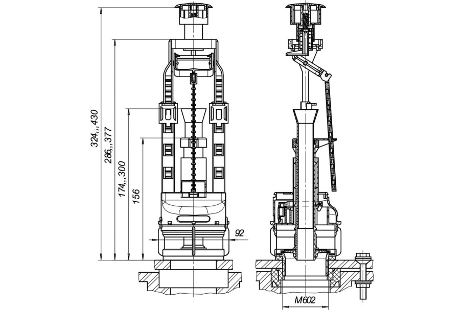 Сливная арматура Инкоэр