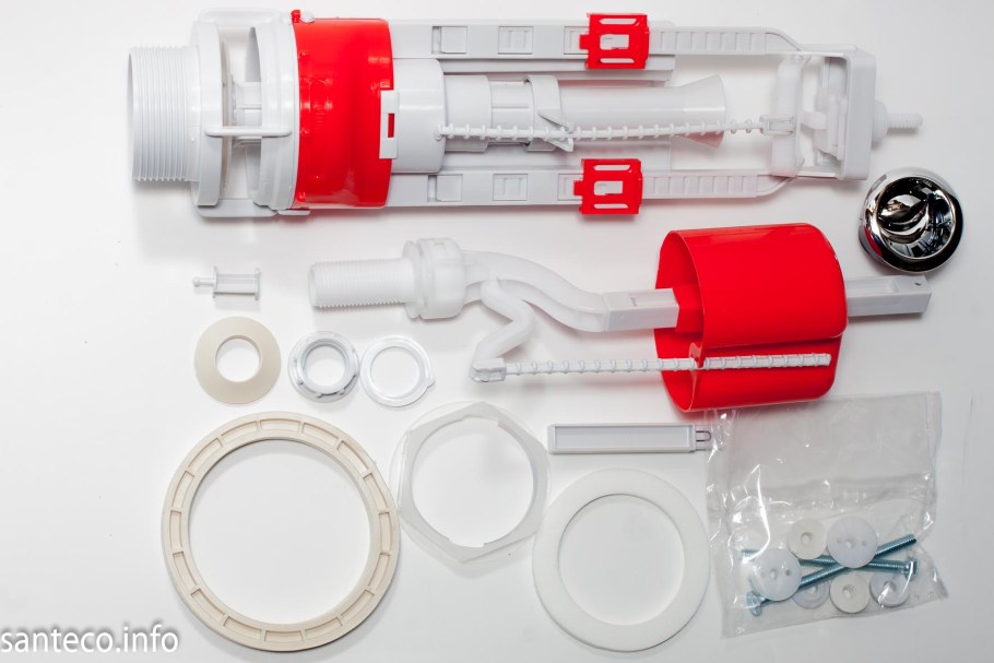 Арматура Инкоэр для унитаза нижняя подводка