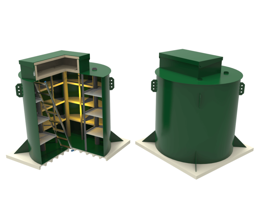 Пластиковый погреб Kellari-5