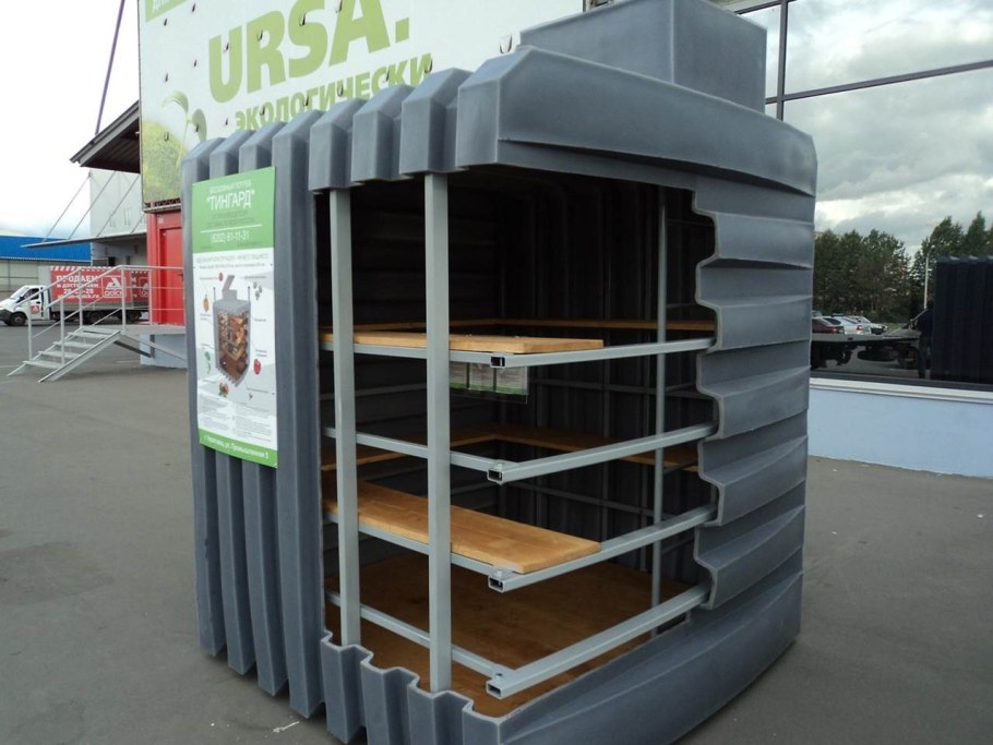 Пластиковые погреба Тритон 2х3м