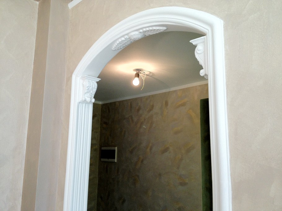 Арки межкомнатные гипсовые