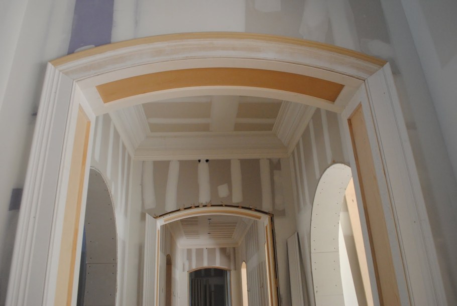 Технология отделки арочных проёмов