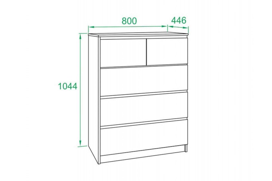 Комод Вайт 2.082