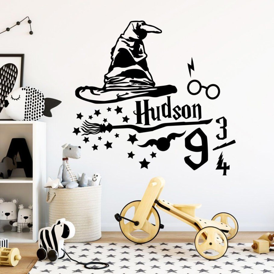 Наклейка интерьерная в американском стиле