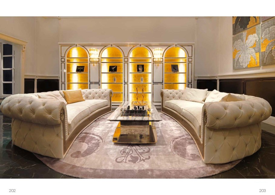 Диван угловой Oberon Ipe Cavalli Visionnaire модель