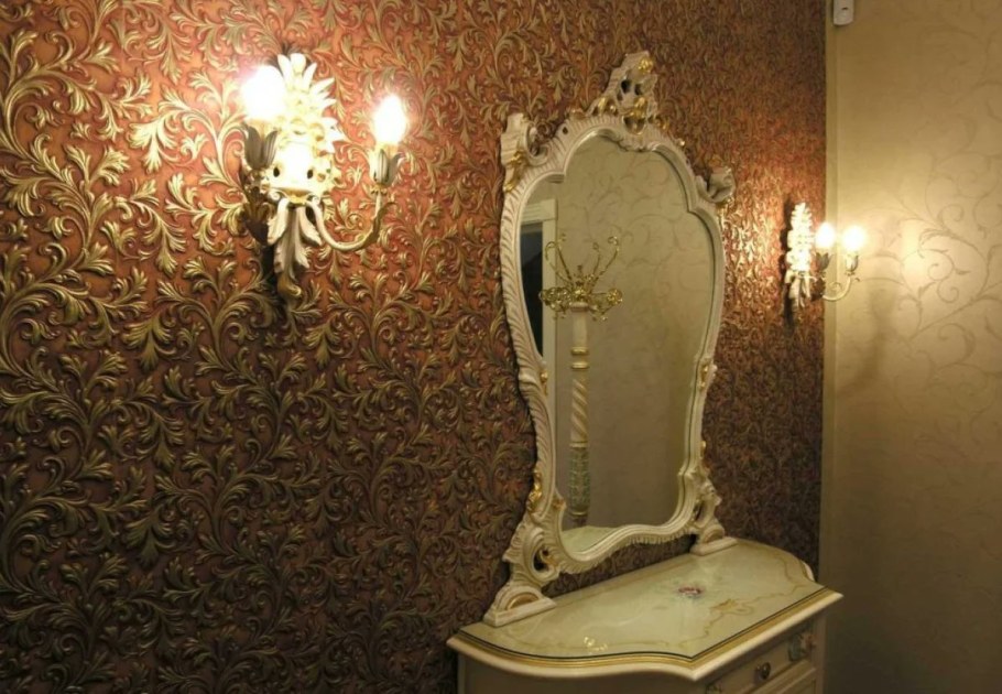 Линкруста в интерьере