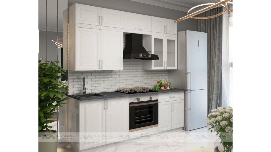 Альберо грей кухонный гарнитур