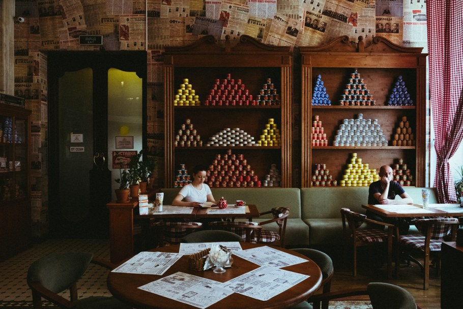 Кафе в стиле СССР