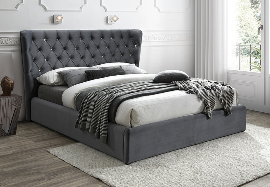 Кровать Signal Ines 160, серый