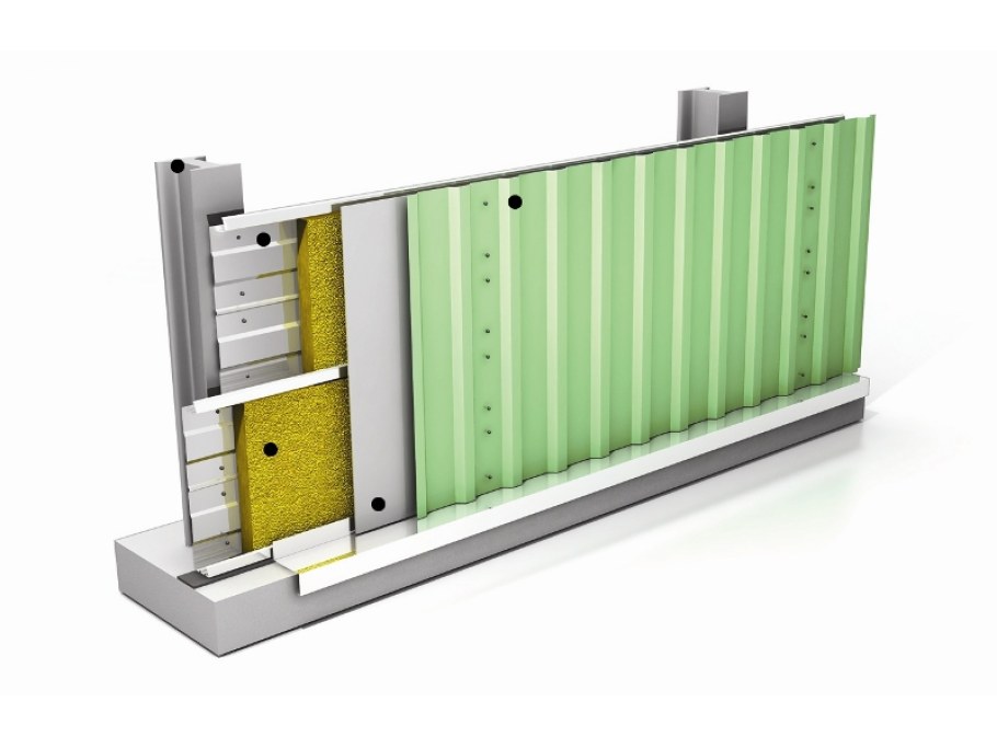 Сэндвич панели поэлементной сборки МЕТАЛЛПРОФИЛЬ