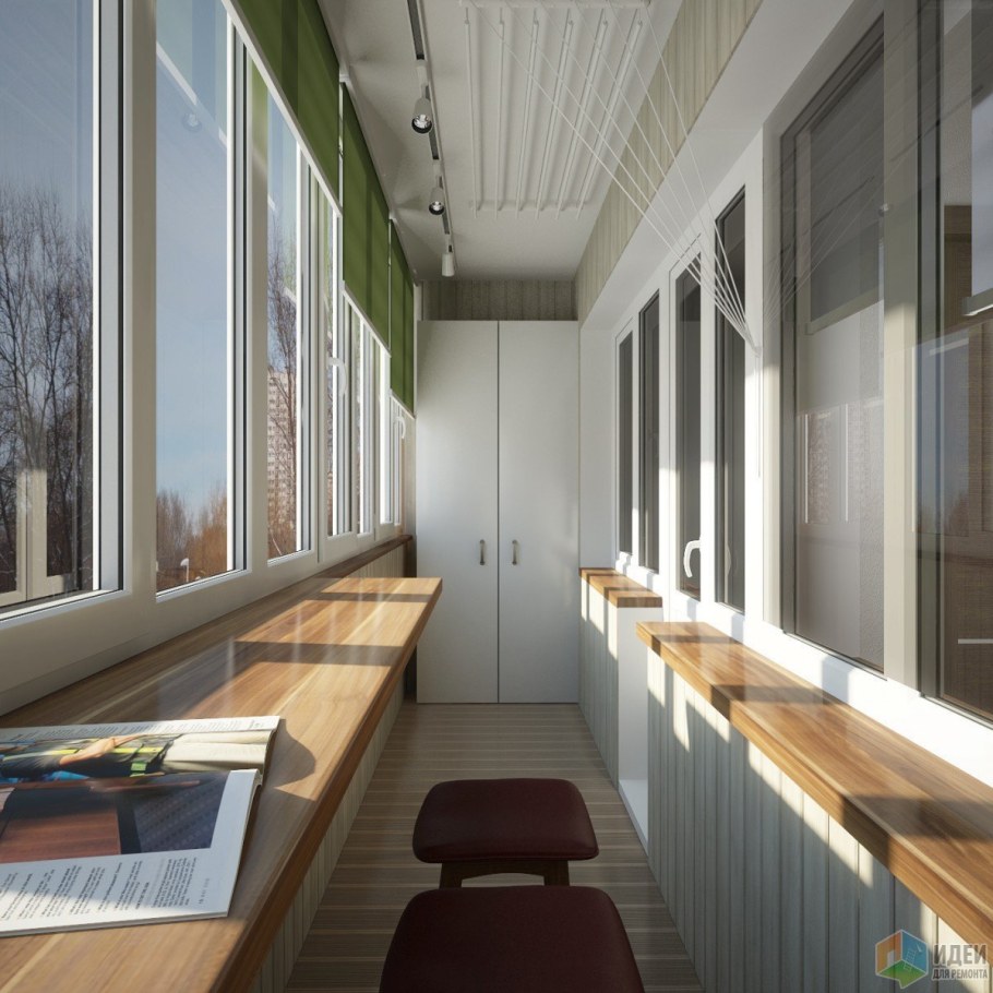 Узкая лоджия