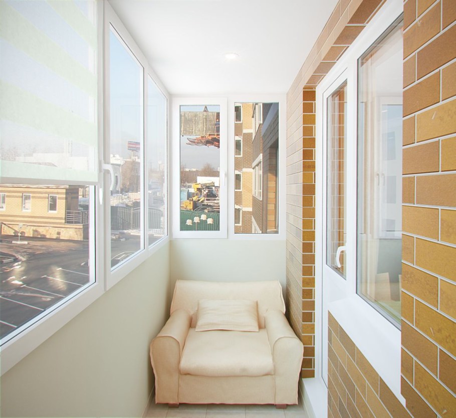 Лоджия 4 метра