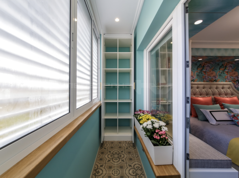 Проект лоджии 6 метров