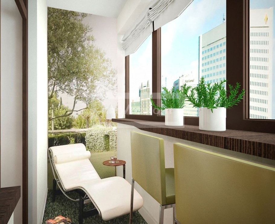 Лоджия в современном стиле