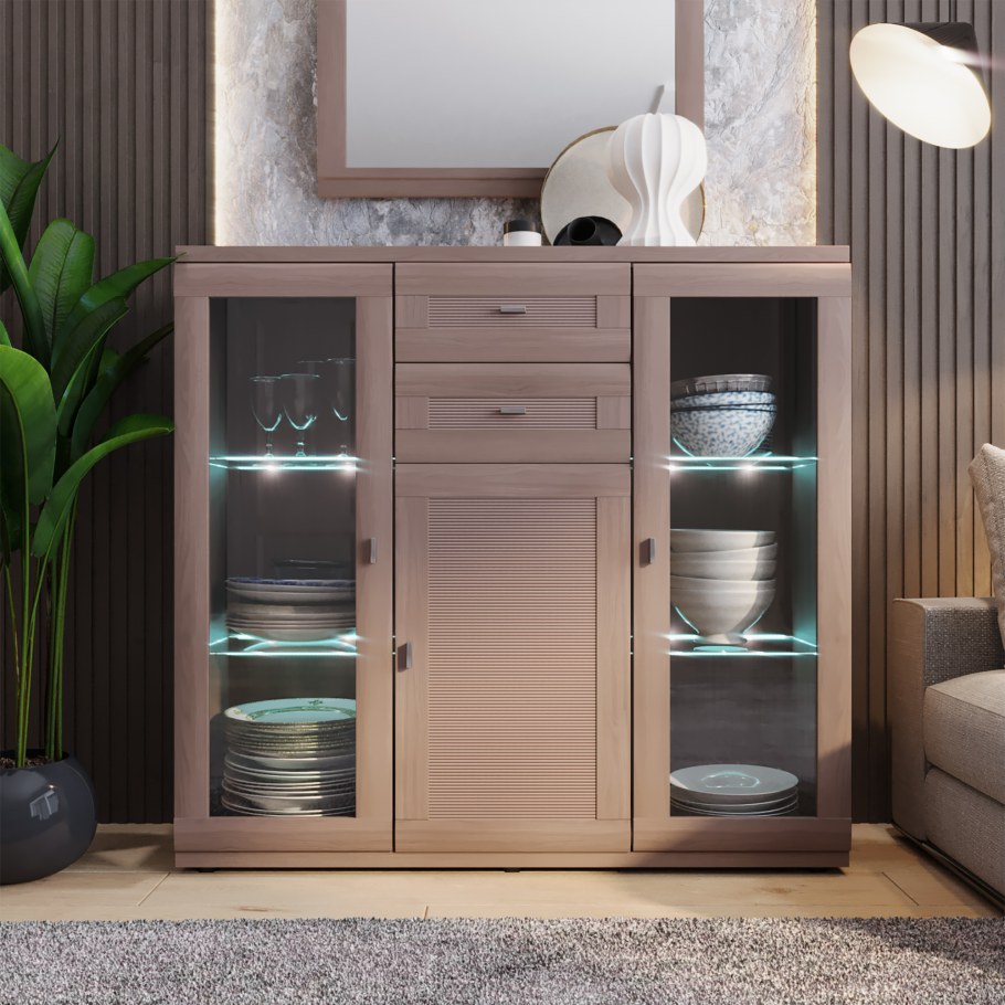 Комод Орнета лазурит фото