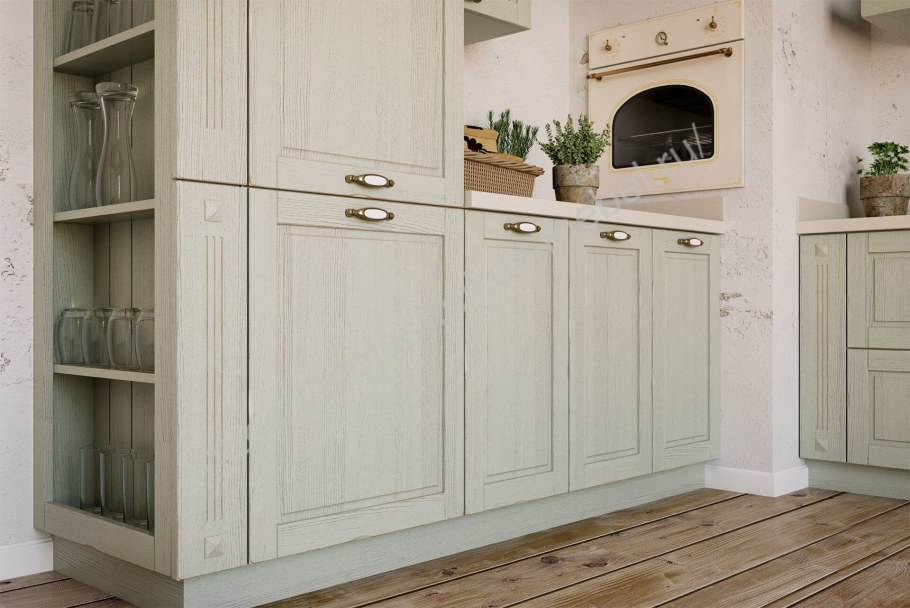 Кухни в стиле Прованс из массива Геос