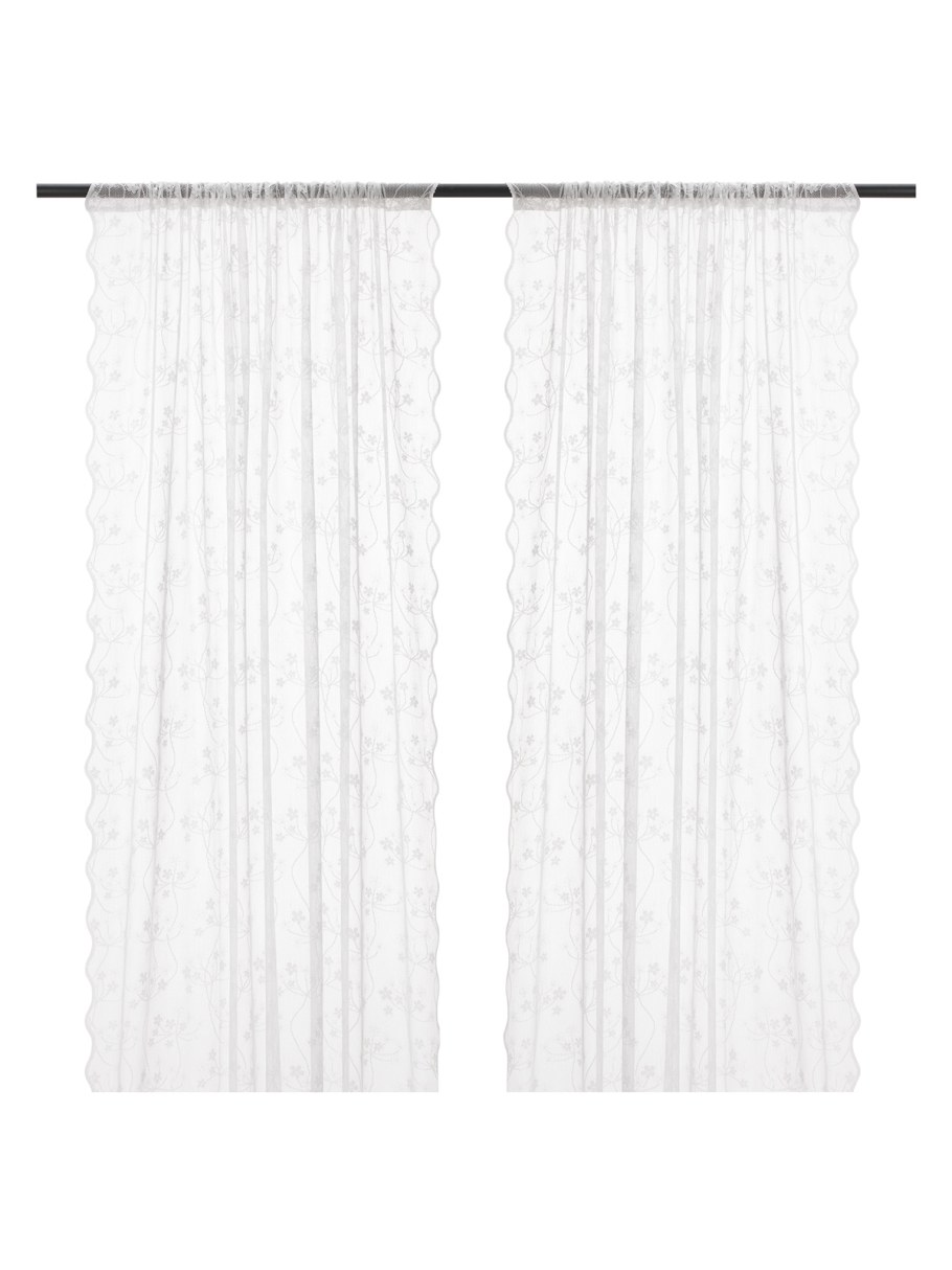 Lill Лилль гардины, 2 шт., белый280x300 см 299 ₽